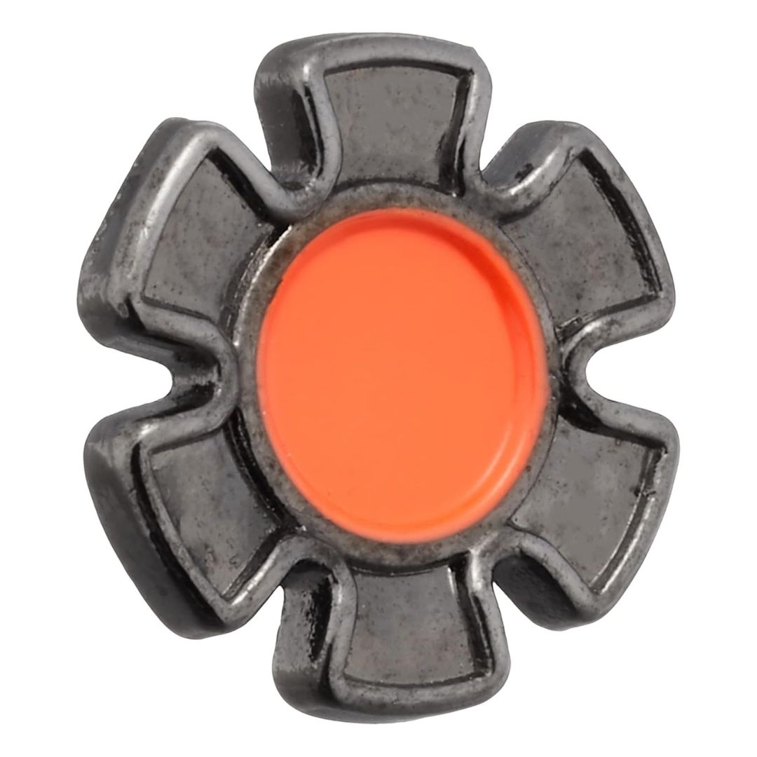 Cam-in Soft Shutter Button 12mm Orange Blossom CAM9117