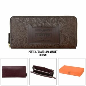 PORTER GLAZE LONG WALLET 381-03046 Original Leather PORTER GLAZE LONG WALLET 381-03046 Original Leather