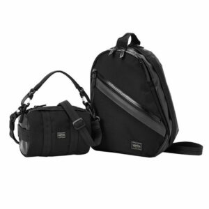 PORTER x MOULTON BICYCLE Sling Shoulder Bag & 2-Way Roll Boston Bag - Special Edition