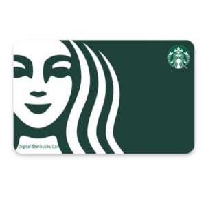 Digital Starbucks Card Gifts