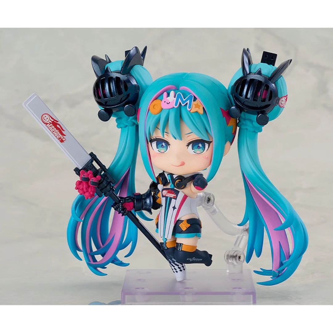Nendoroid Racing Miku 2026 Ver. - Edisi Terbatas dengan Bonus Wajah Face Maker