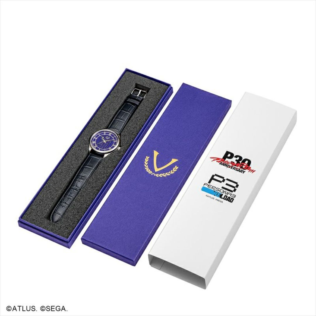 Jam Tangan Persona 3 Reload Velvet Room Model Original Watch P3R P30TH