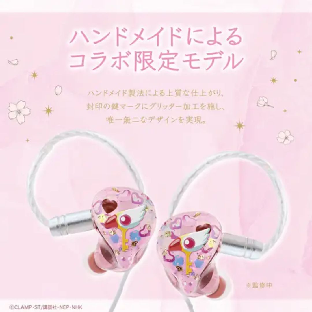 Earphone Cardcaptor Sakura Sealing Key - Desain Ikonik & Suara Premium