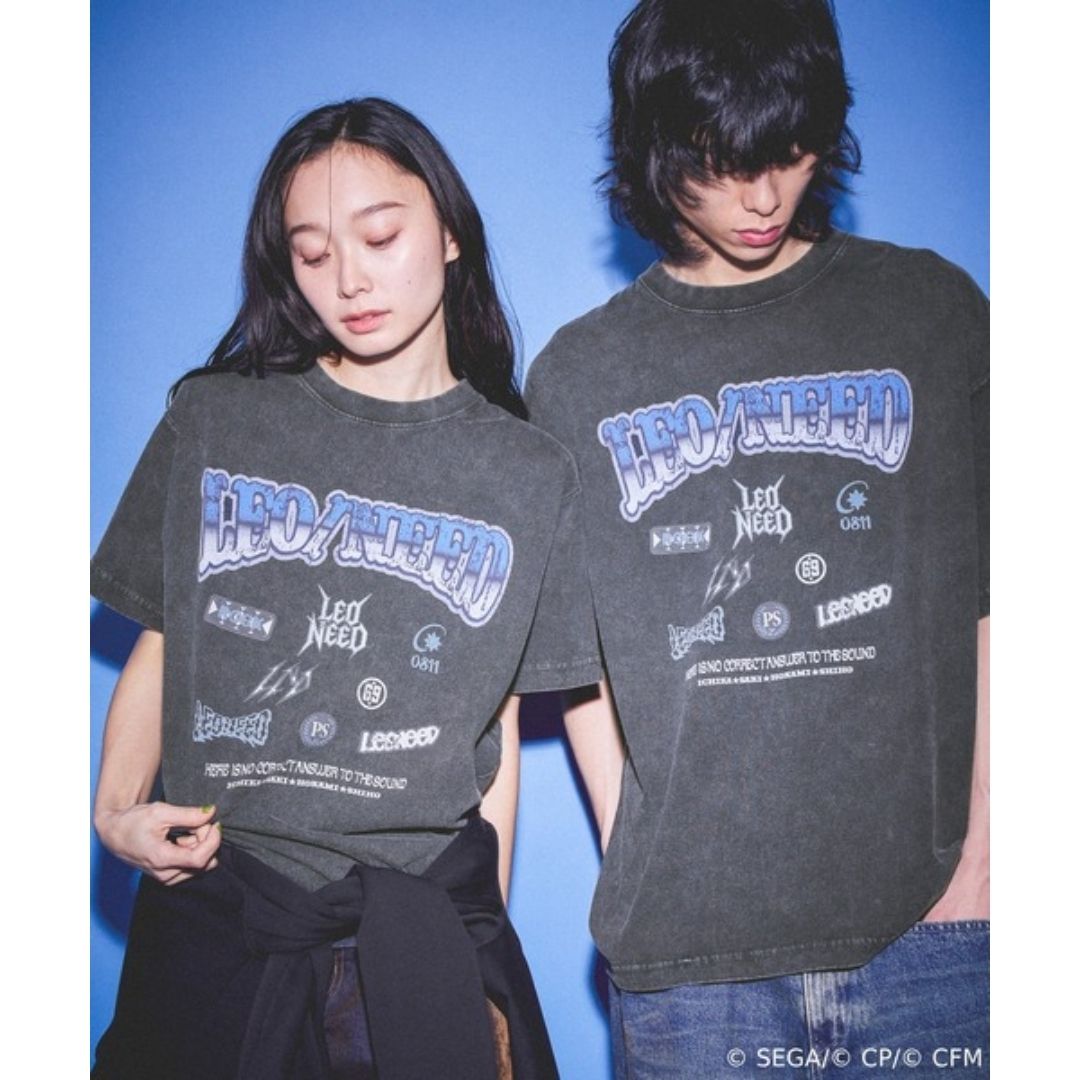  T-shirt Project SEKAI Leo/need Band TEE Collaboration 