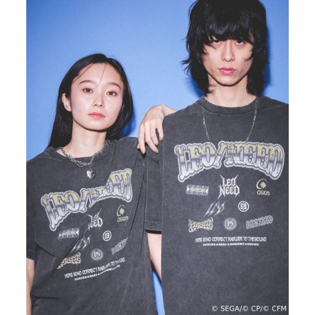  T-shirt Project SEKAI Leo/need Band TEE Collaboration 