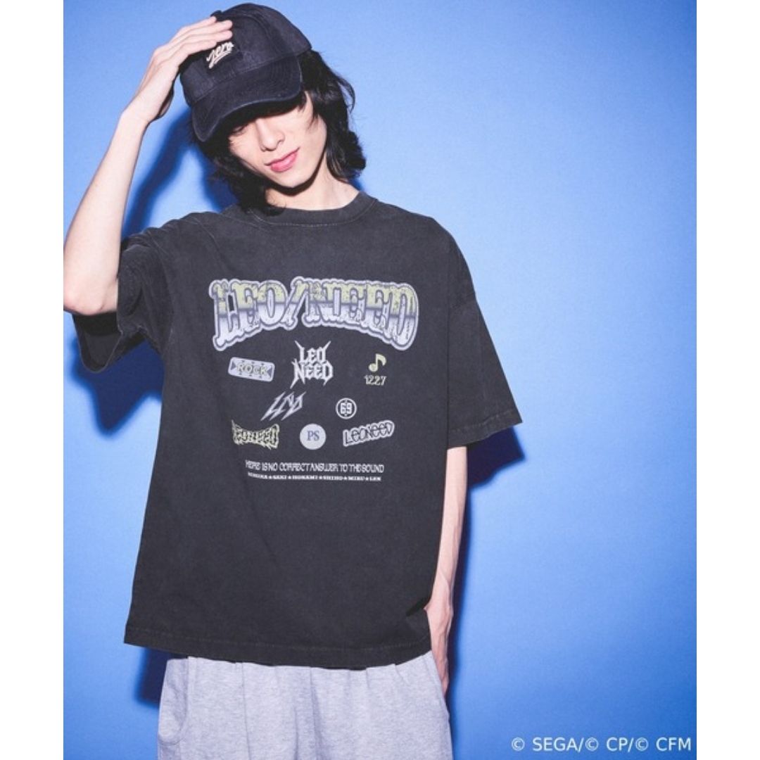  T-shirt Project SEKAI Leo/need Band TEE Collaboration 