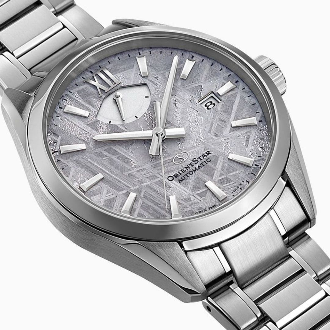 Orient Star M34 F8 Date Meteorite 75th Anniversary Limited