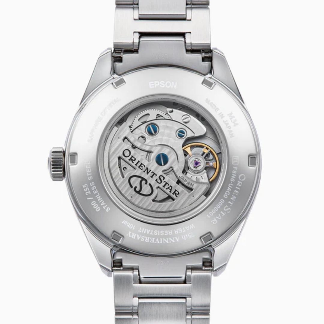 Orient Star M34 F8 Date Meteorite 75th Anniversary Limited