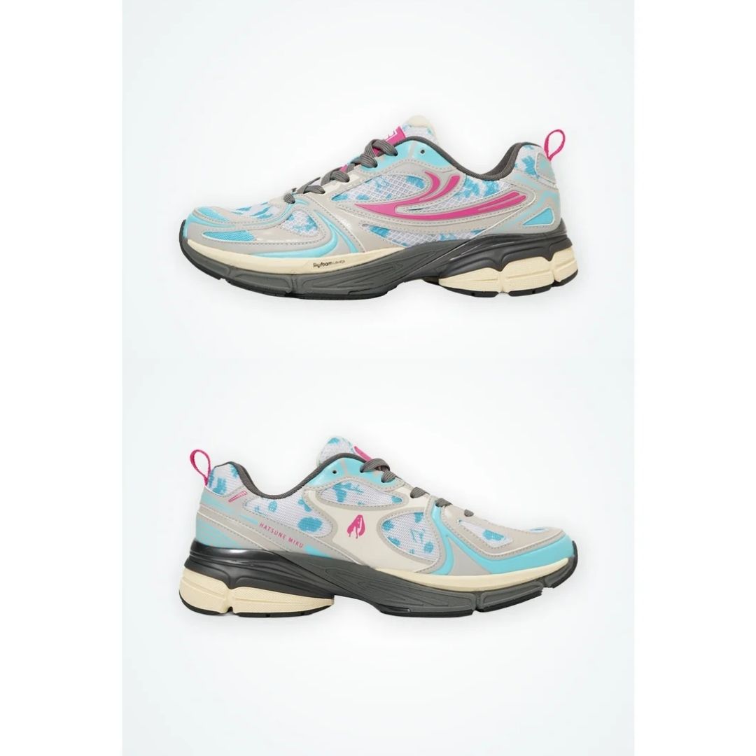Sepatu FILA INTERUN v2 × Hatsune Miku Casual - Desain Elegan dengan Tema