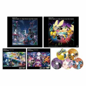 Nintendo Switch Pokémon Legends Z-A +M Dimension Rush Super Music Complete – 5 CD Set with Exclusive Bonuses