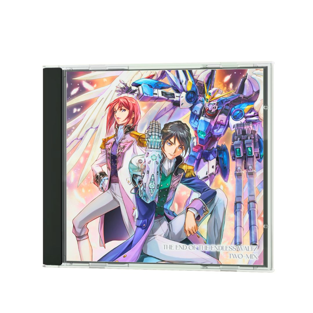THE END OF THE ENDLESS WALTZ CD Gundam Wing - Limited Edition & Clear File