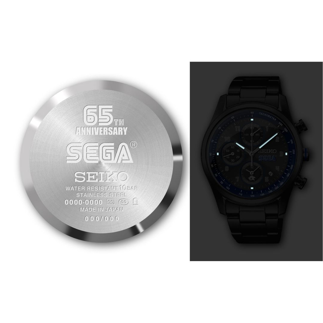 Jam Tangan Seiko x Sega 65th Anniversary Collaboration Model Black