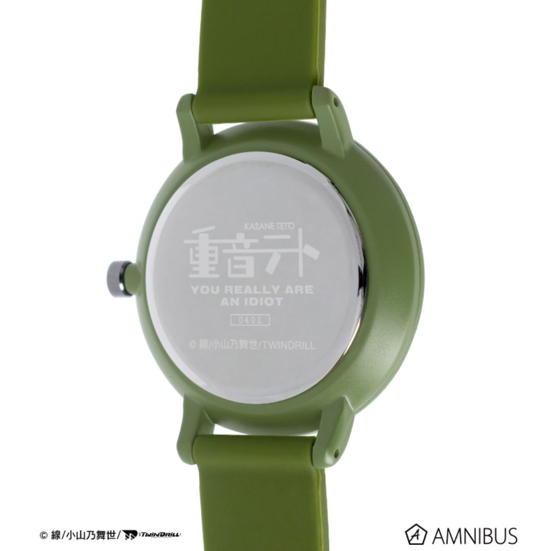 Jam Tangan Kasane Teto VP Costume Motif Watch Original Edisi Spesial