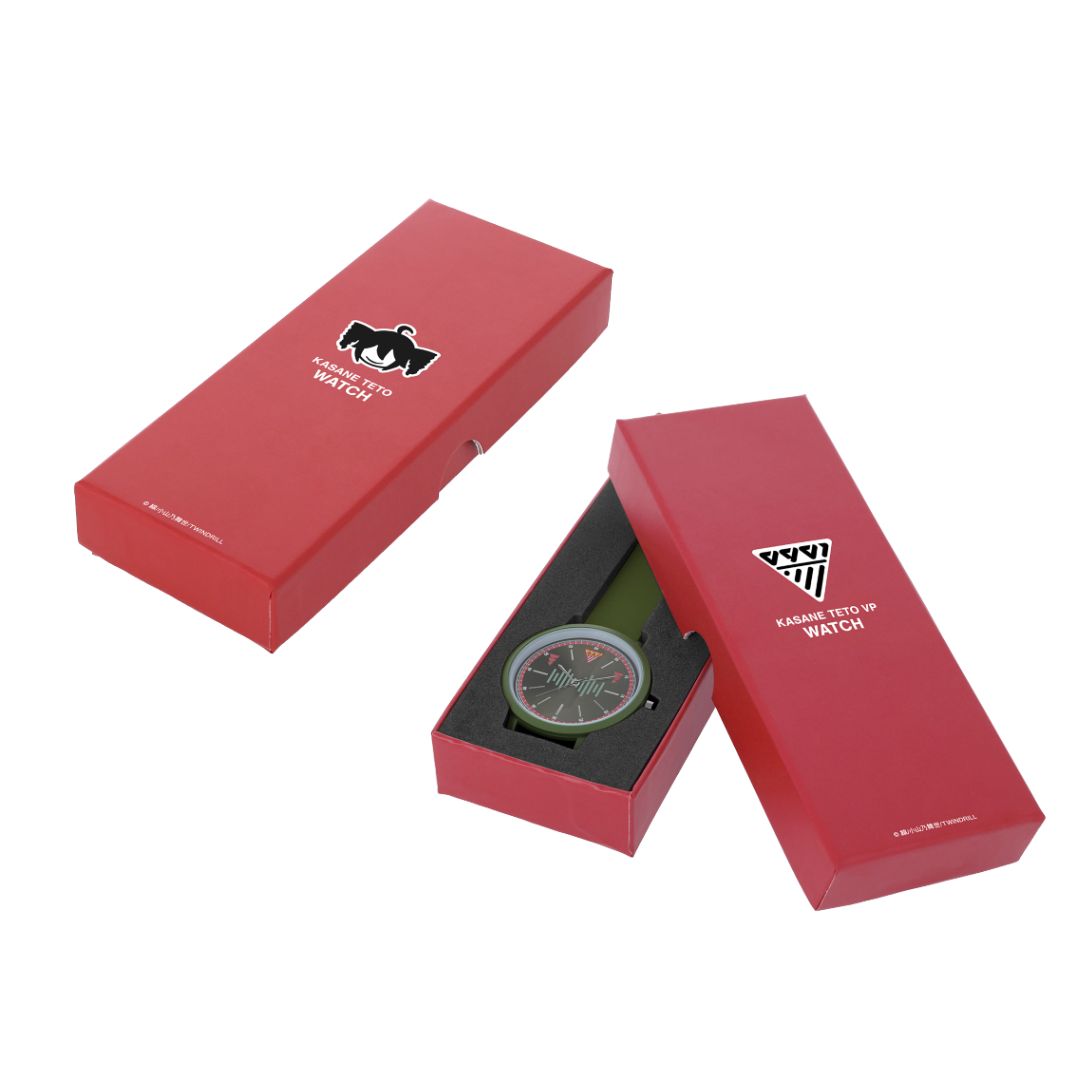 Jam Tangan Kasane Teto VP Costume Motif Watch Original Edisi Spesial