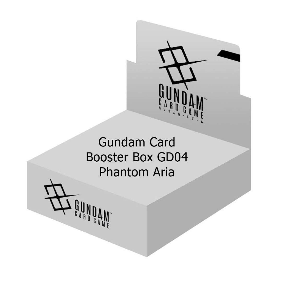 Gundam Card Game Booster Pack Phantom Aria GD04 Box Isi 24 Packs Asli