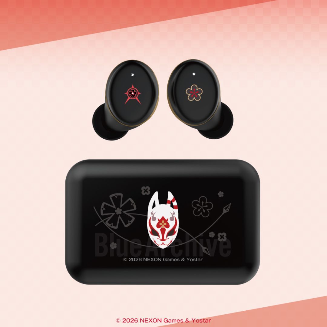 TWS Blue Archive ONKYO CP-TWS01E Wakamo Ver. - Edisi kolaborasi resmi