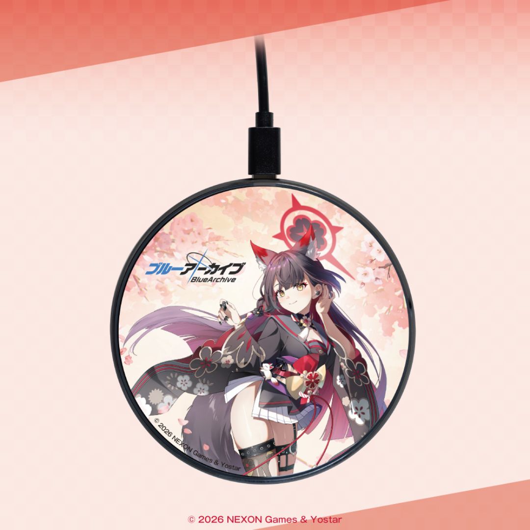 Wireless Charger Blue Archive ONKYO Wakamo 15W