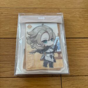 Genshin Impact: Nature Exploration Journey Series Chibi Character Keychain - Albedo
