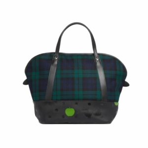 The Beatles CDG Tartan Check Bag NAVY BLUE – Tas Stylish Small & Large