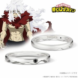 Cincin Perak My Hero Academia Tomura Shigaraki Onyx U-Treasure Original