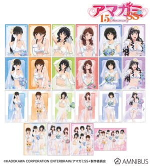 Amagami SS+plus Original wedding swimsuit version trading bromide