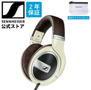 [Rakuten Exclusive Pouch Included] Official Sennheiser HD 599 Wired Headphones, Open-Back, Dynamic Driver, Official Japanese Product, Product Number 506831