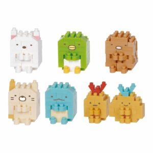 Nanoblock Mininano Sumikkogurashi NBMC-61S - Rakit Karakter Sudut yang Imut