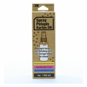 Cardboard Coating Spray SW Pelapis Kardus Nintendo Labo Tahan Air