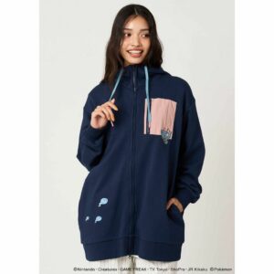 Hoodie Pokemon Misdreavus Mew Long Zip Fleece Graniph