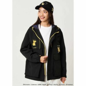 Jaket Pokemon Hide and Seek Mountain Parka Pikachu Mimikyu Graniph