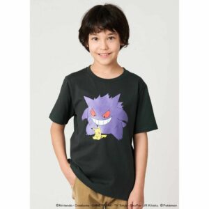 Kaos Pokemon Pikachu Gengar Kids T-Shirt Graniph