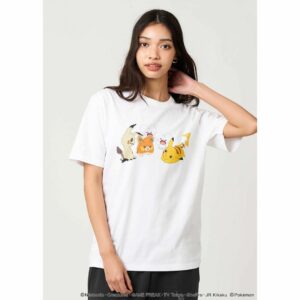 Kaos Pokemon Pikachu Mimikyu Pamo Tandemaus Graniph