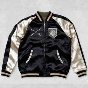 Sukajan Attack on Titan Levi Scout Regiment Reversible