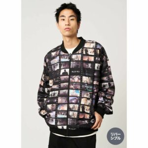 Jaket Chainsaw Man Pochita Reversible Blouson Graniph