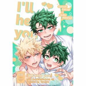 Doujin My Hero Academia I’ll Help You A5 50p KatsuDeku Time Travel