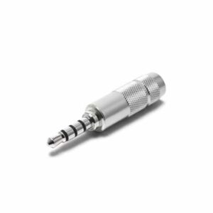 Oyaide P-3.5/4R 3.5mm 4 Pole Mini Plug Rhodium Audio