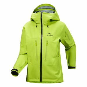 Arcteryx Alpha SV Jacket Women Mantis Black Tahan Air X000009865