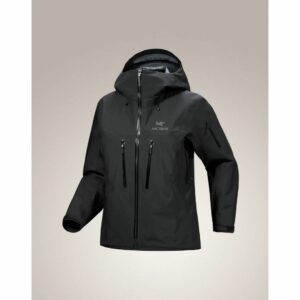 Arcteryx Alpha SV Jacket Women Black Alpine Blue X000009865