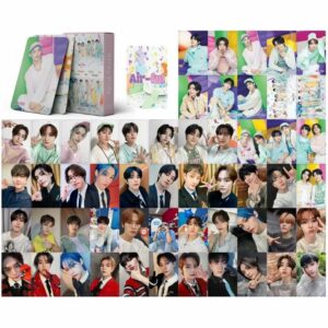 SK Stray Kids Photo Cards Set of 55 – Multicolor LOMO Cards Collection 2024