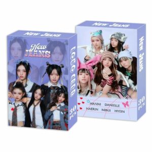 NewJeans Photo Card Set of 55– Multicolor LOMO Cards Collection 2024