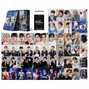 Stray Kids LOMO Cards Set 55 Pcs Photo Card Koleksi Multicolor 6 Terbaru