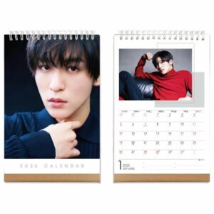 2026 Snowman Desk Calendar Style-7 Double Sided 8 Inch New Year Gift