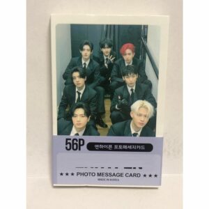 THE BOYZ Photo Card Set 56pcs KPOP Idol Trading Card Black ver