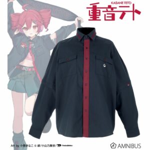 Jaket Kasane Teto Costume Inspired Shirt Jacket Unisex 2Way