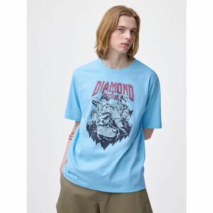 T-shirt GU x JoJo Bizarre Adventure 4 Diamond Graphic Tee