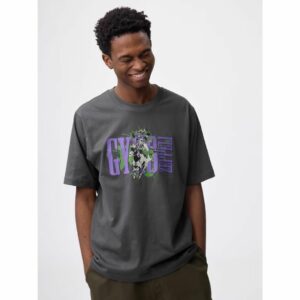 T-shirt GU x JoJo Bizarre Adventure 7 Gyro Zeppeli Graphic Tee