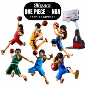 SHFiguarts ONE PIECE x NBA Monkey D. Luffy - Koleksi Edisi Terbatas