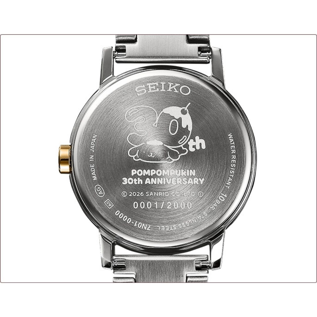  Jam Tangan Seiko Sanrio Pompompurin 30th Anniversary Limited 