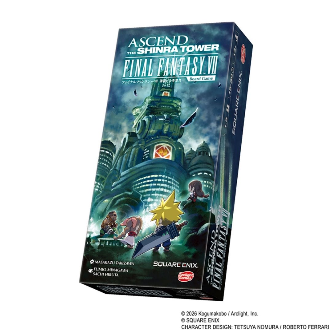  Final Fantasy VII Climb Shinra Building Board Game 