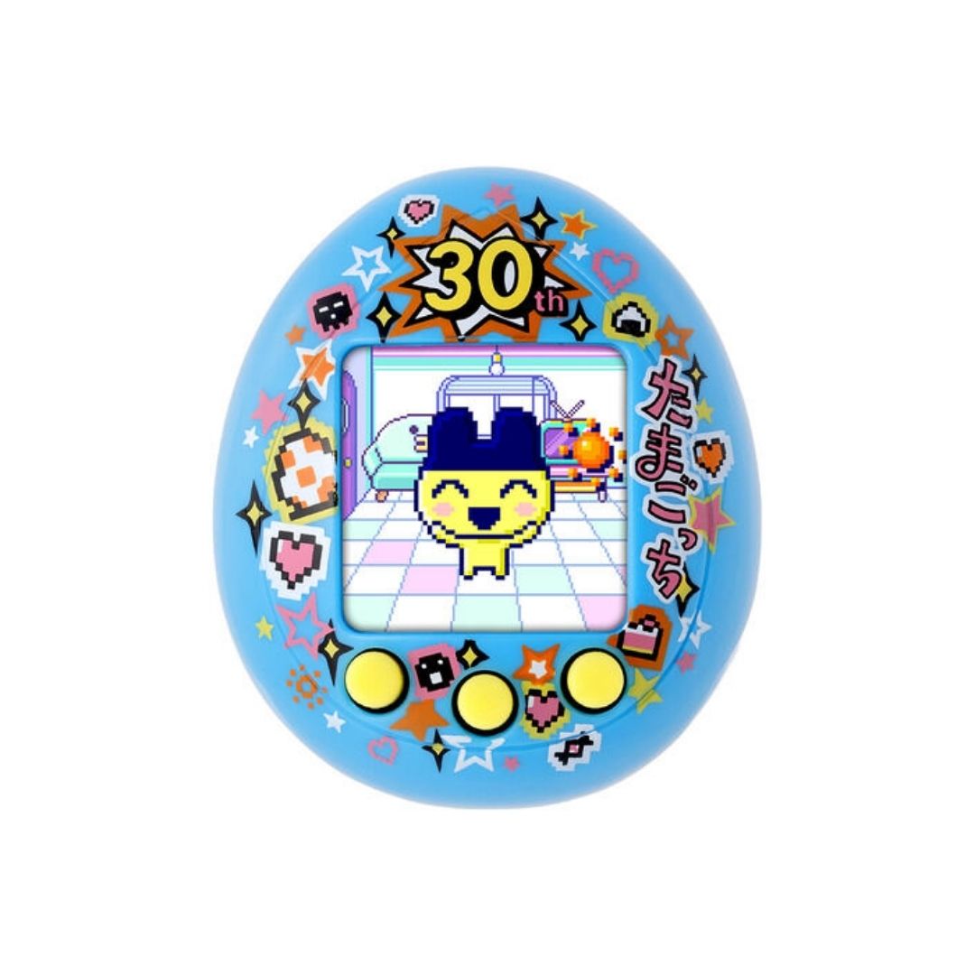  Tamagotchi Nano Colorful Mametchi Memories 30th Blue LCD 